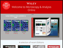 Tablet Screenshot of microscopyebooks.com